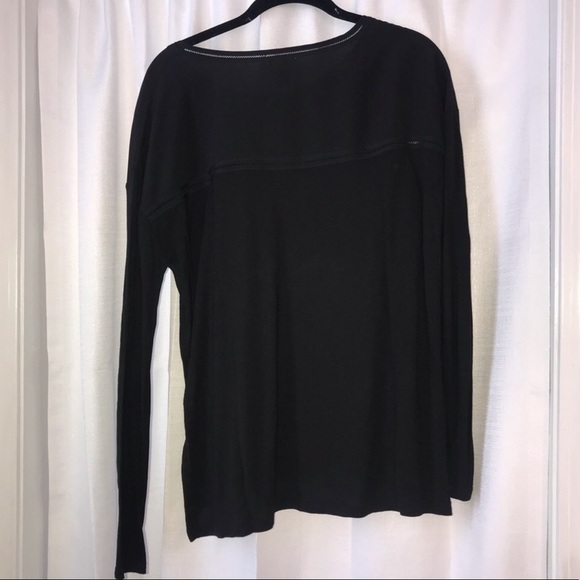 Old Navy Black Long Sleeve Top - Picture 4 of 8